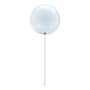 Bubble 120 cm - Clear, sølv